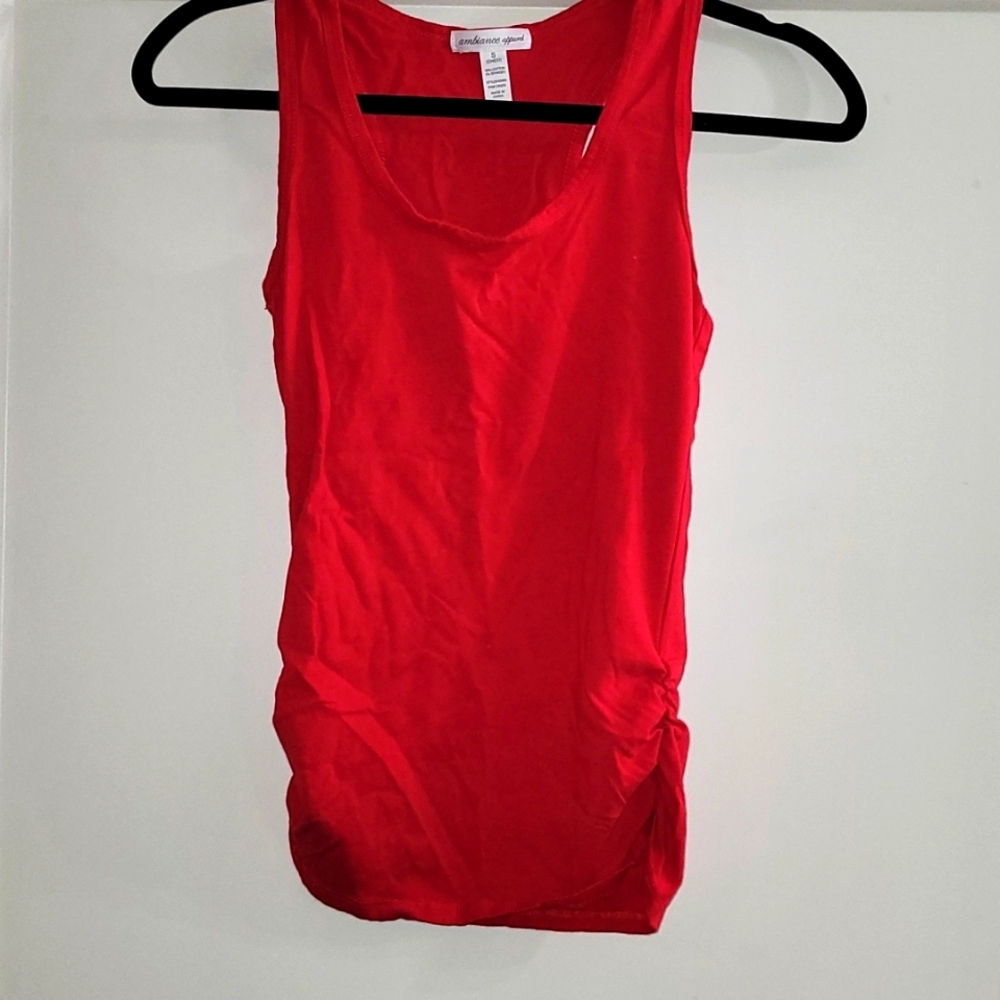 Ambiance Apparel Red Racerback